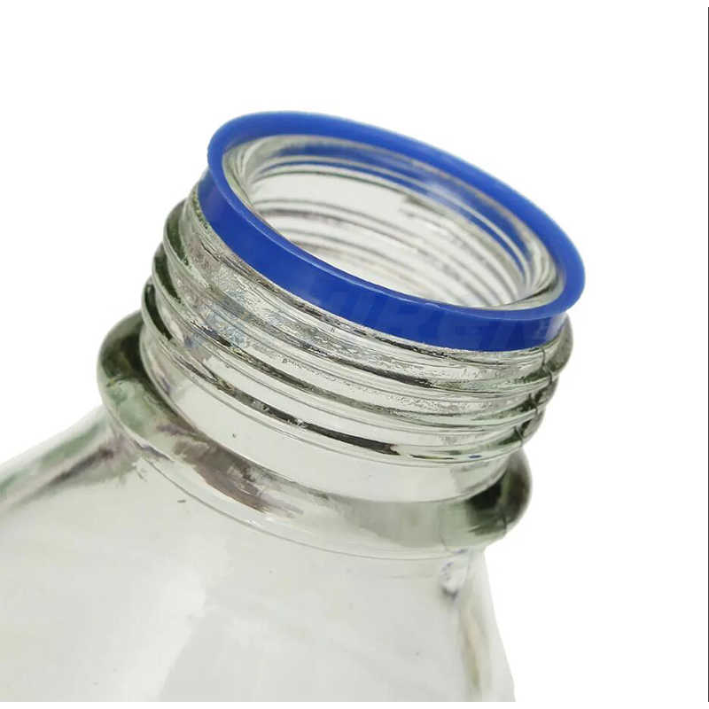 Pouring Ring clear reagent bottle